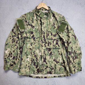 U.S. Navy Blouse Small Short Working Uniform Type III NWU Seals Military Camo